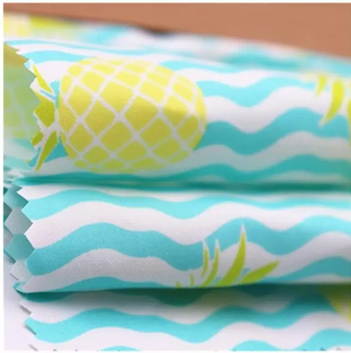 best quality 100% Polyester wholesale waterproof fabric peach skin fabric material for swimwear beach shorts trunks