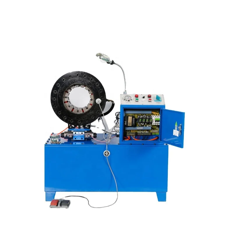 CE 1/4-6' automatic crimper P32 dx170 hydraulic hose crimping machine tool 150mm