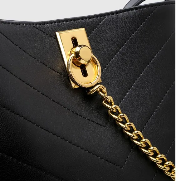 2019 Guangzhou factory new design leather bucket bag for ladies fashion women hand bags for dating lady leather hand bags