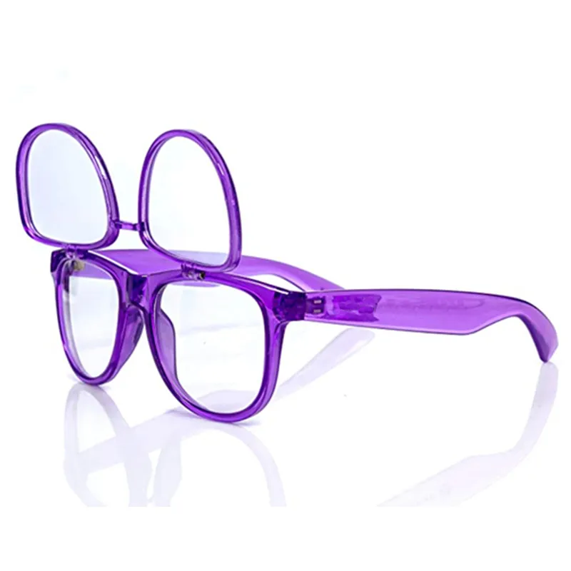 Праздничные диффузорные очки Призма двойные 13500 линий 3D фейерверки очки сумасшедшие праздничные очки