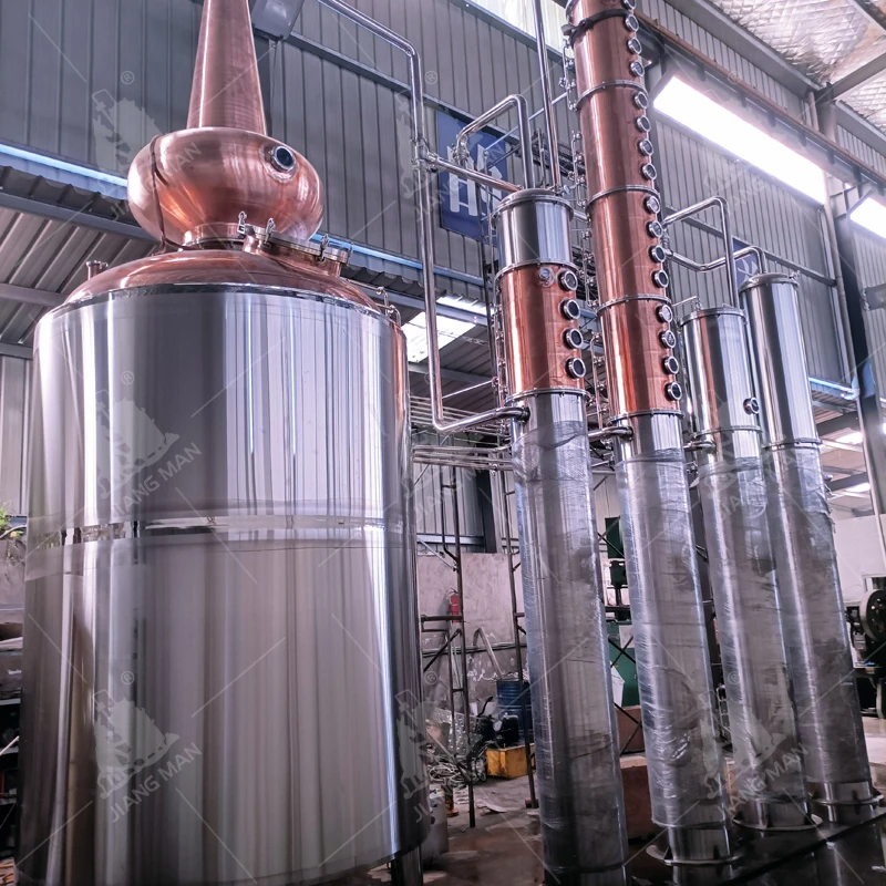 2000l 96% ABV Vodka Rum Brandy Copper Column Distiller