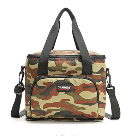 Waterproof Portable Picnic Bag For School Office Thermal Insulated Outdoor Lunch Box Large Capacity Multi-Functional