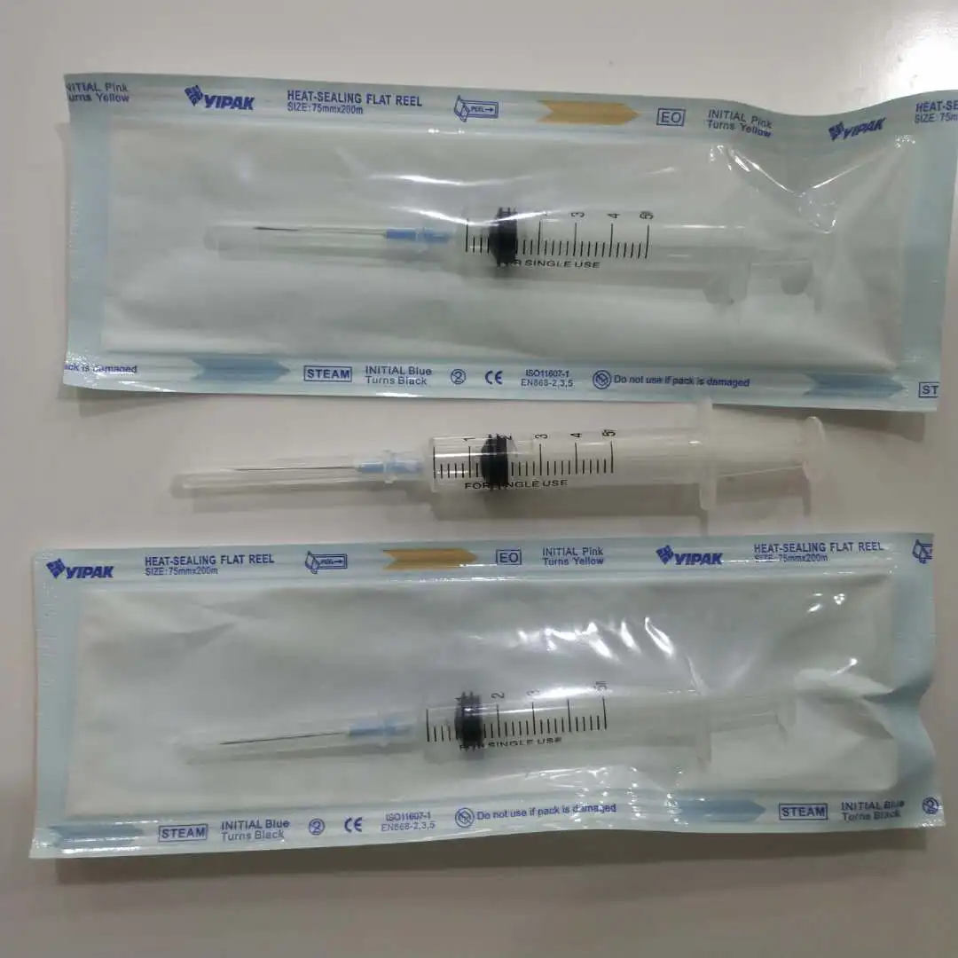ZhuShi Disposable syringe plastic Retractable with needle vaccine