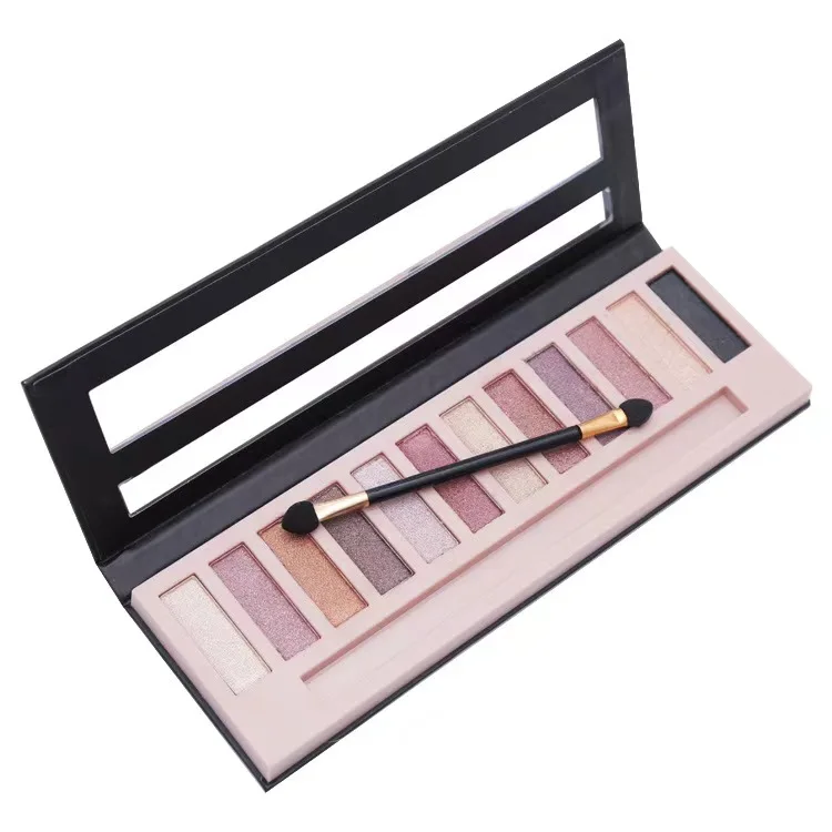 Queens factory  Hot Selling 12 Colors Smokey Makeup Eyeshadow Palette Long Lasting Waterproof Eyeshadow Palette