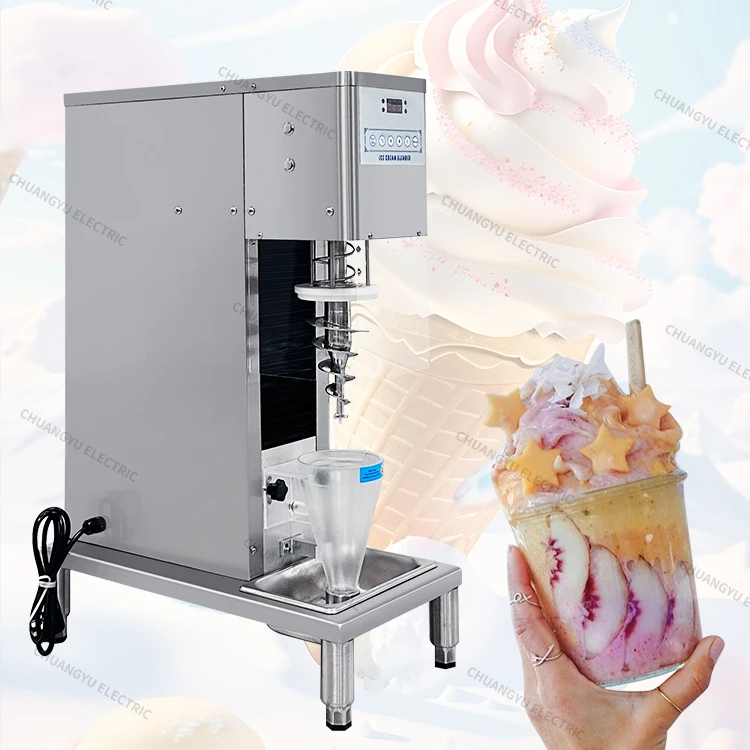 Mixing Favors Design Flavorama Freezer Ice Cream Blender Blending Swirl Machine Price Yogurt Machine Milkshake Machine 83.5KG