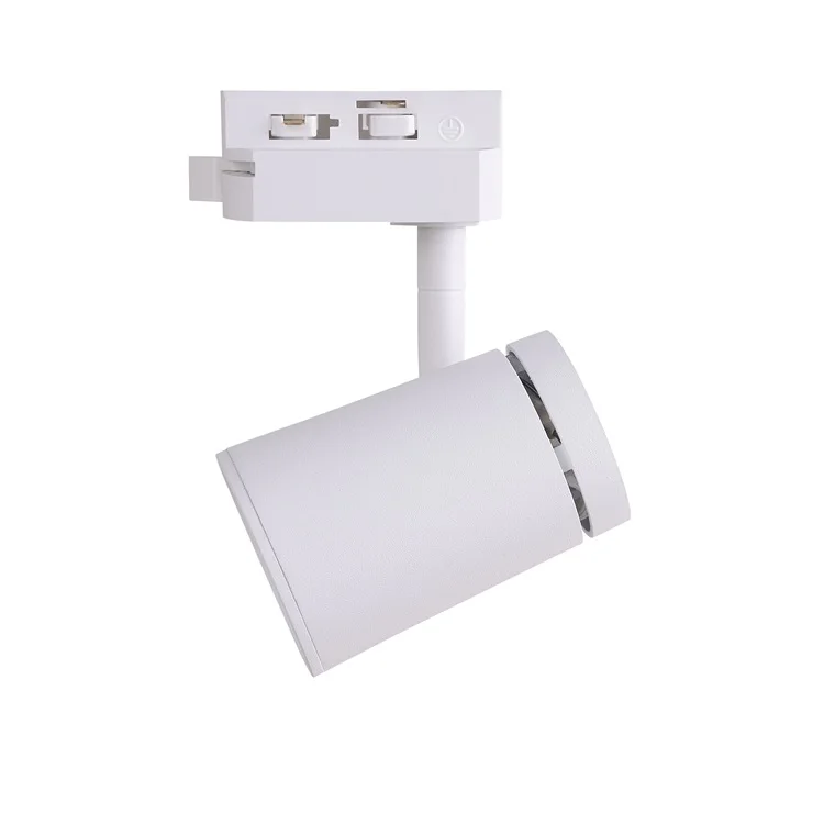 Aluminum alloy housing black white color led spotlight wall washer for hotel project magnetic spotlight track light holder