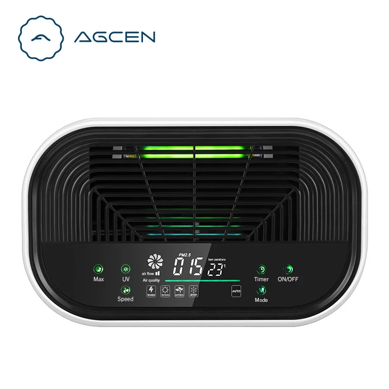 
Purifier Virus Ion UV Anti Virus Lamp Anti Pollution Kills Germs Bacteria Air Cleaner Hepa Air Purifier Office Hotel 