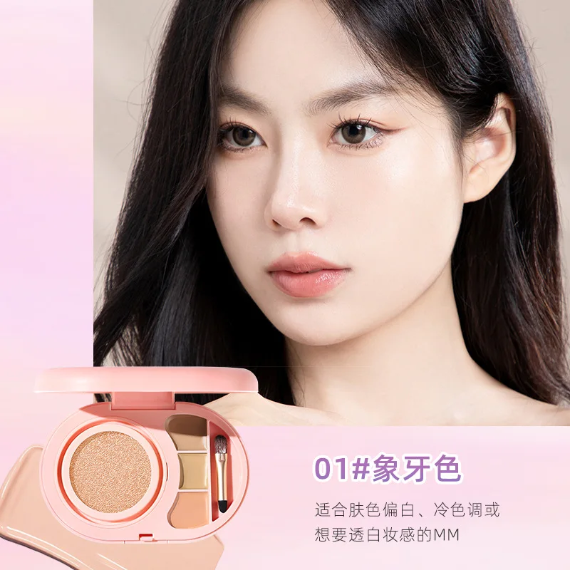 High Quality Concealer Air Cushion bb Cream Three Color Concealer Waterproof, breathable and durable