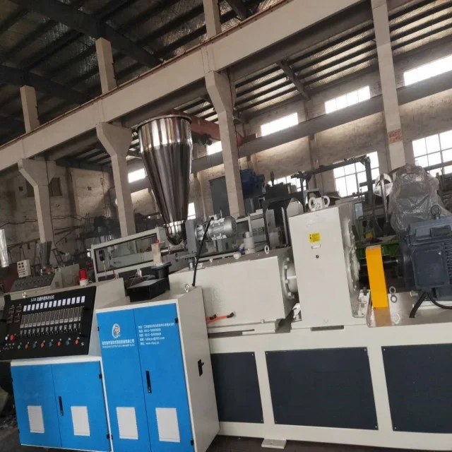 SJZ55/120 Custom manufacturers double screw plastic extruder