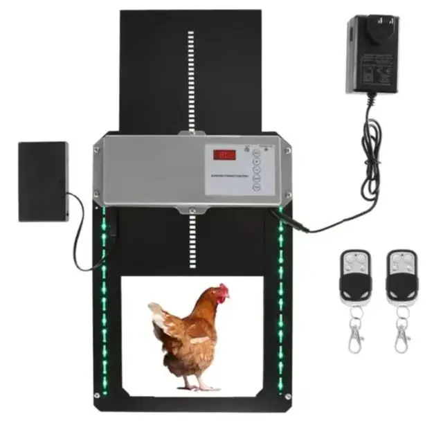 Multifunctional New Product 2022 Door Chicken Automatic Poultry Equipment Motor,engine Provided Aluminum 2.5 2 Years