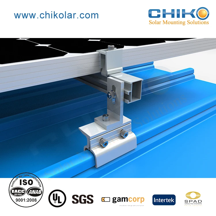 Best pv solar mounting system for solar panels metal roof