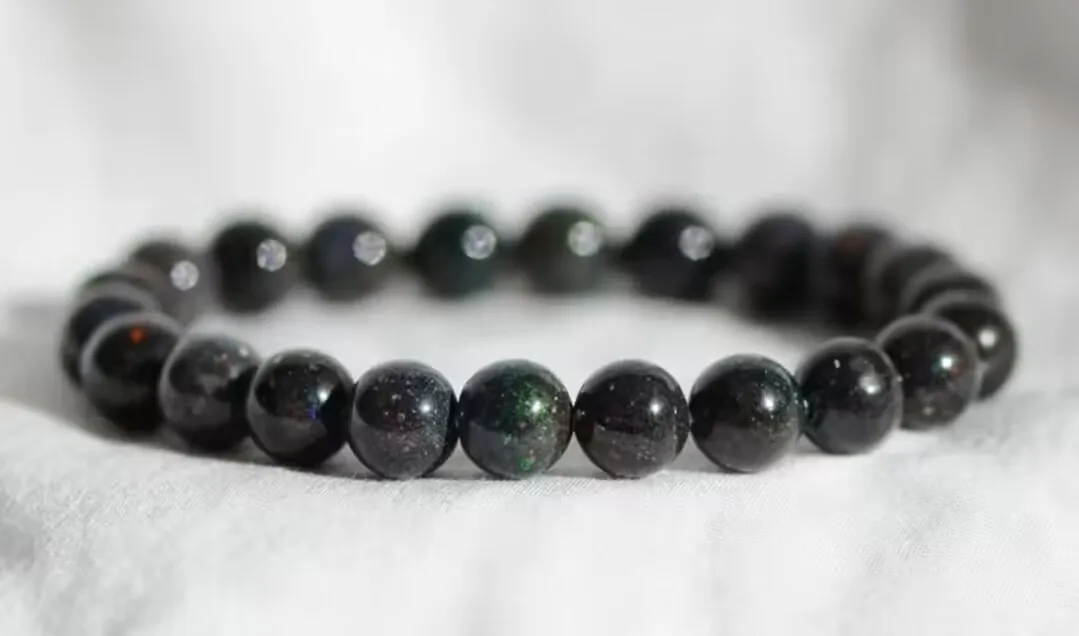 Wholesale high quality jewelry Bead manufacturer natural Boulder opal black opal stone 6mm 8mm 10mm gemstone bead