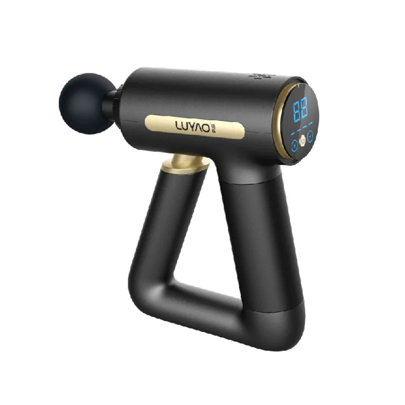 Luyao Handheld Deep Tissue Muscle Massage Gun 4  Head & 6 Speed