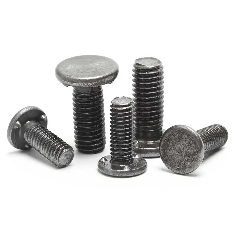 M6M8M10 Three-Point Stainless Steel Welding Screw Iron Nail with 6 Fold Spot Welding Stud Natural Color