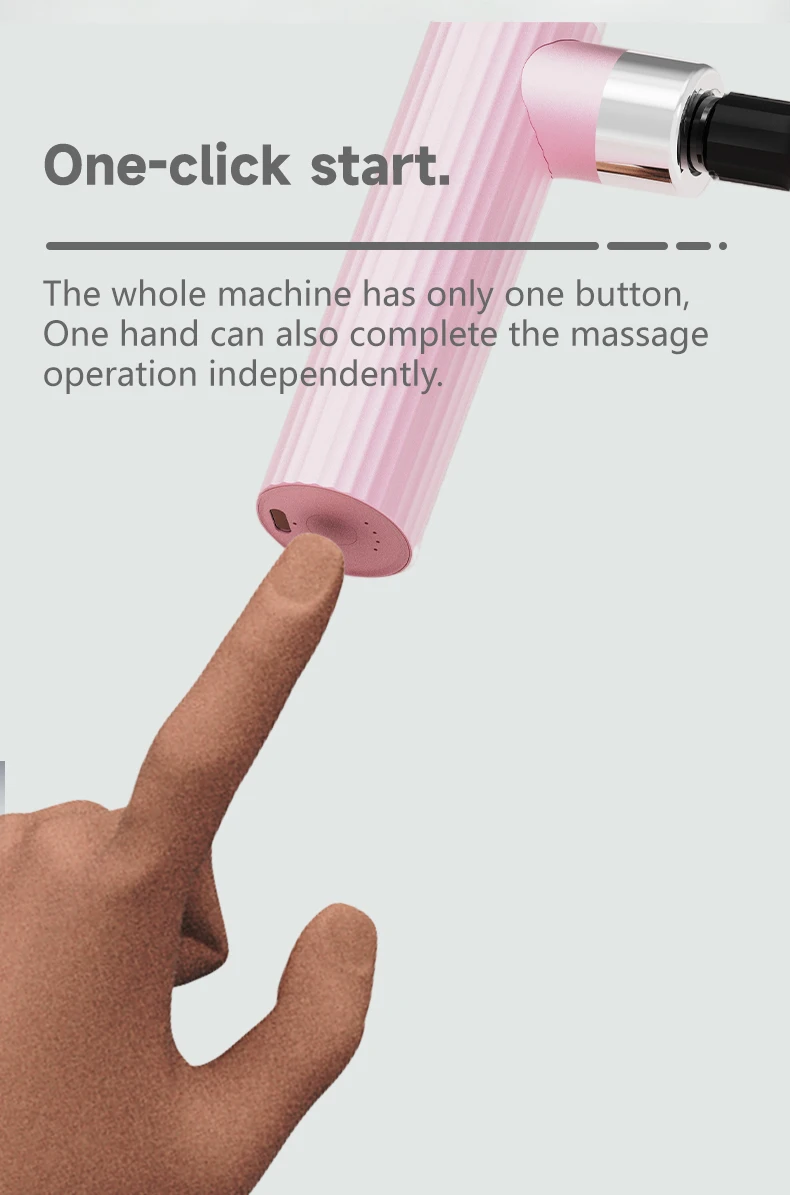 Type-C 1200mAh Mini Massage Gun Other Massage Products Massage Products