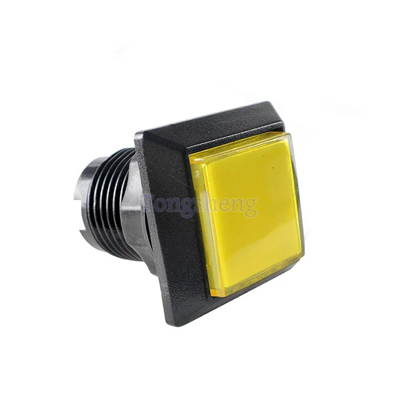 32 * 32 small square slanted edge with light button small square button self resetting game console accessory