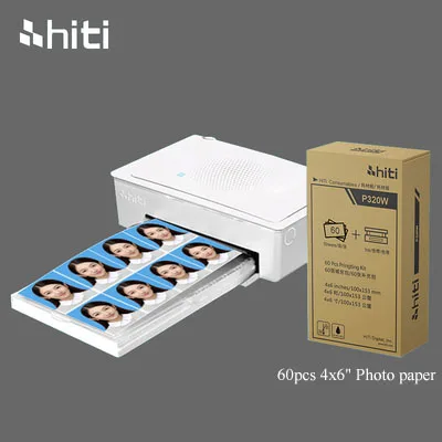 Mini Portable Instant Photo printer Mobile Pocket Thermal Home Photo Printer Hiti P322w
