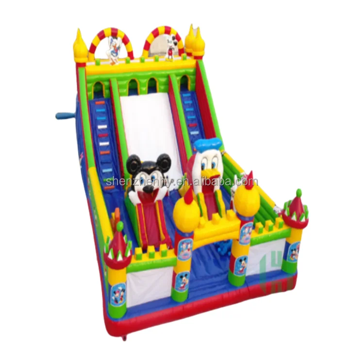 Dinosaur world inflatable bouncer playground Jurassic dinosaur park inflatable fun city
