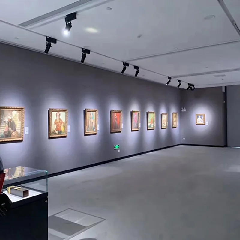 Shapeable cob led track rail light 18W  21W  suitable for museum Art gallery painting exhibition