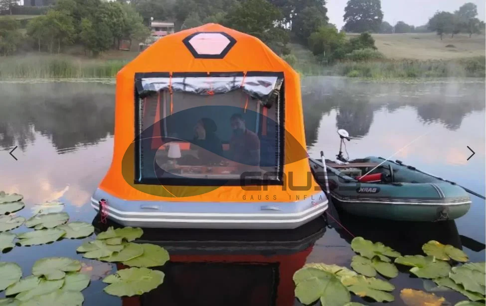 Hot sale china cheap price Outdoor Camping Fishing Raft Boat Inflatable Water Floating Shoal Tent