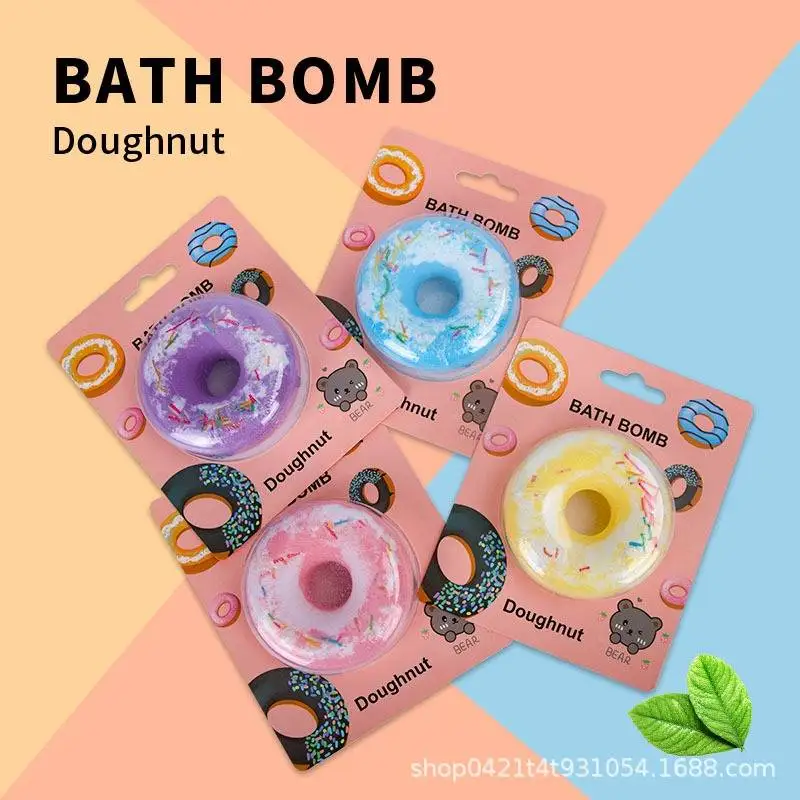 wholesale 110g donut shape bath bombs