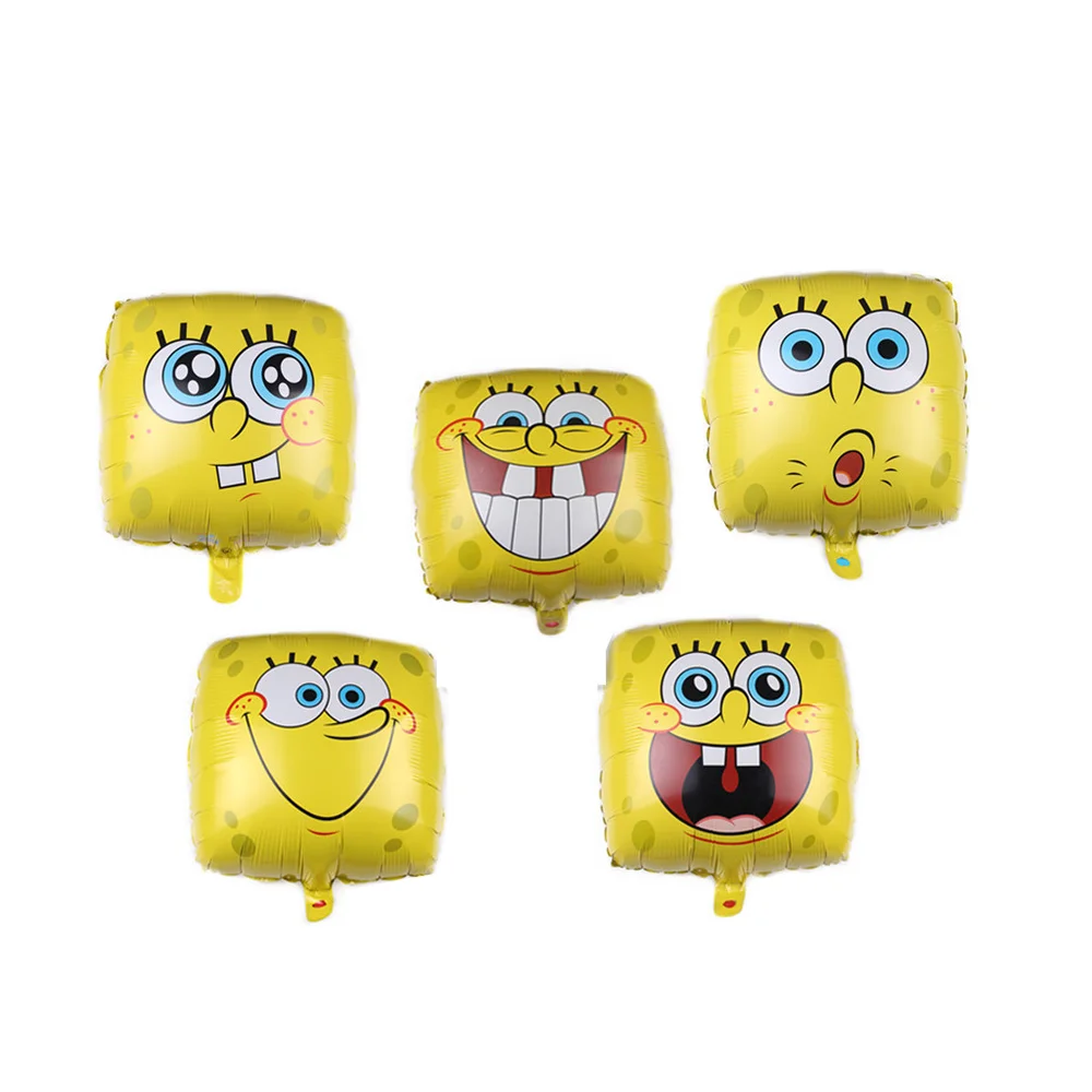 Birthday Party Decorations Advertising Promotion Movie Characters Cartoon 18 inch Spongebob Foil balloons