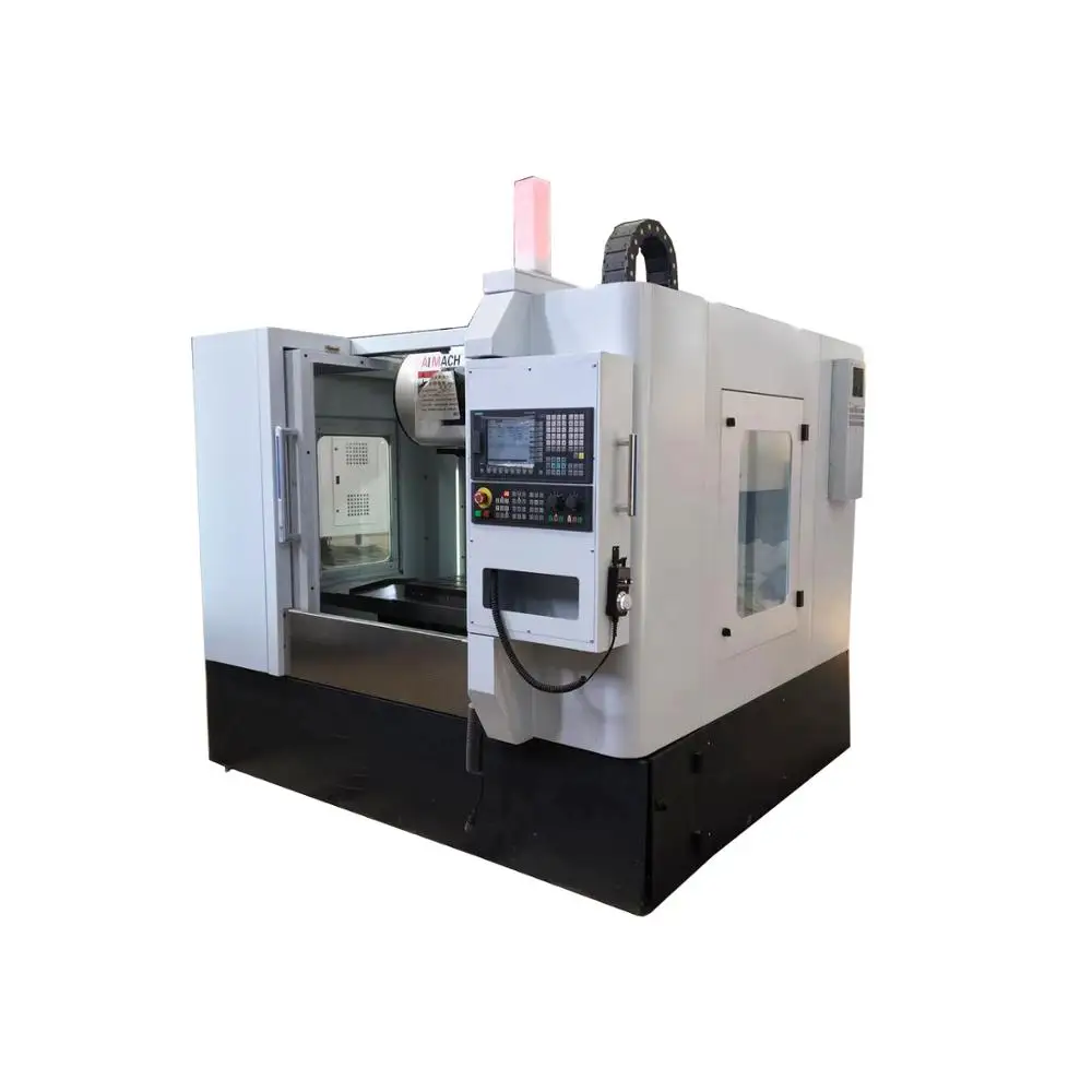 cnc vertical machining center tools vmc600 3 axis cnc grinding machine price list with cnc fanuc controller system
