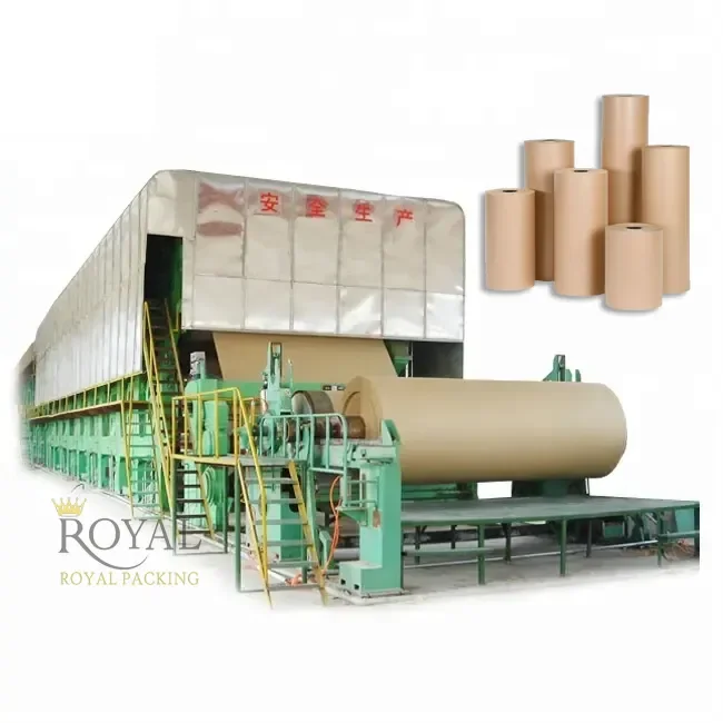 Проект «под ключ» и Testline для папиросной бумаги и Линия для производства бумаги Testliner / Fluting для бумажной фабрики