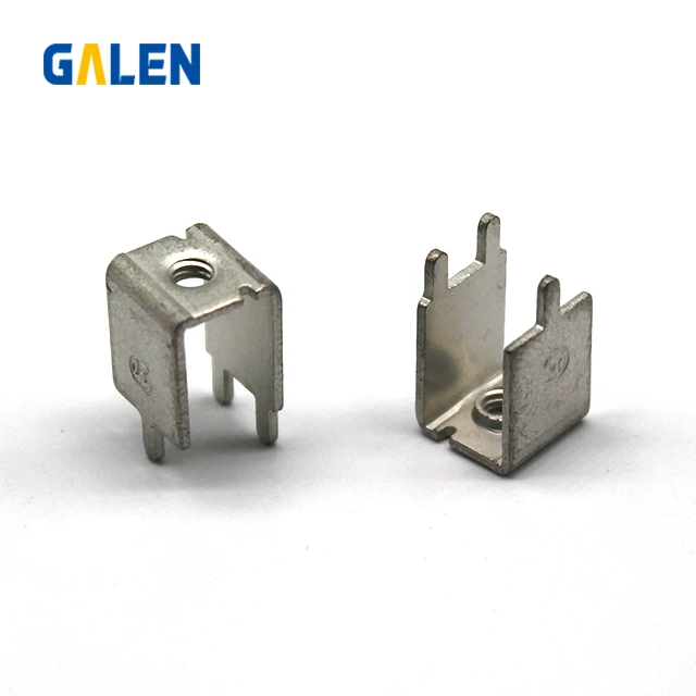 pcb-26 soldering terminal M3 tin plated pure copper tinned screw terminal three pins pcb welding tab terminal