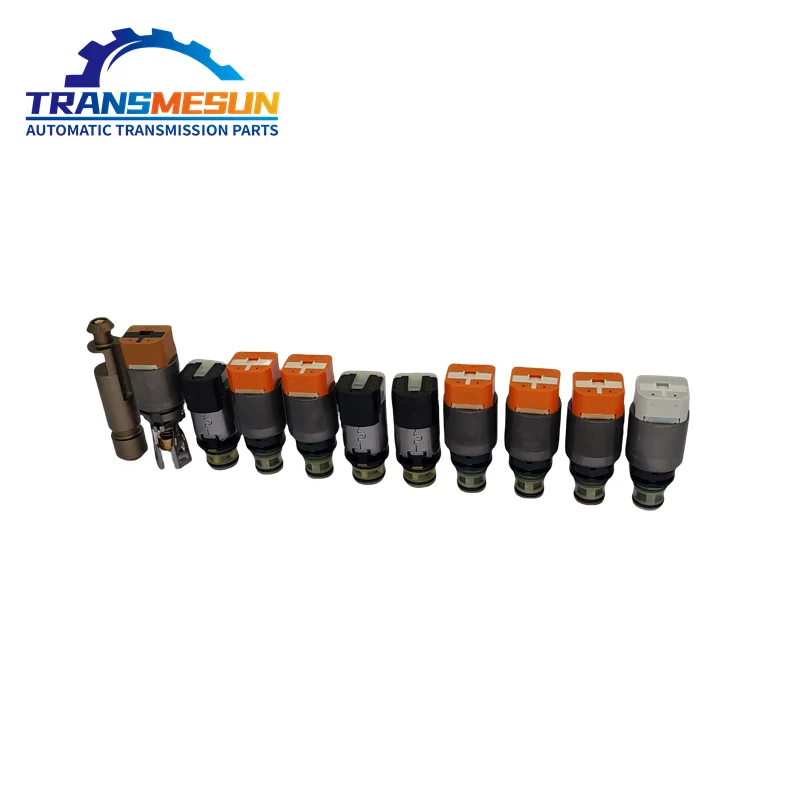 Transmesun automatic transmission 9HP-48 Solenoid valve repair kit 10 individual solenoid valve sets for Land Rover Evoque
