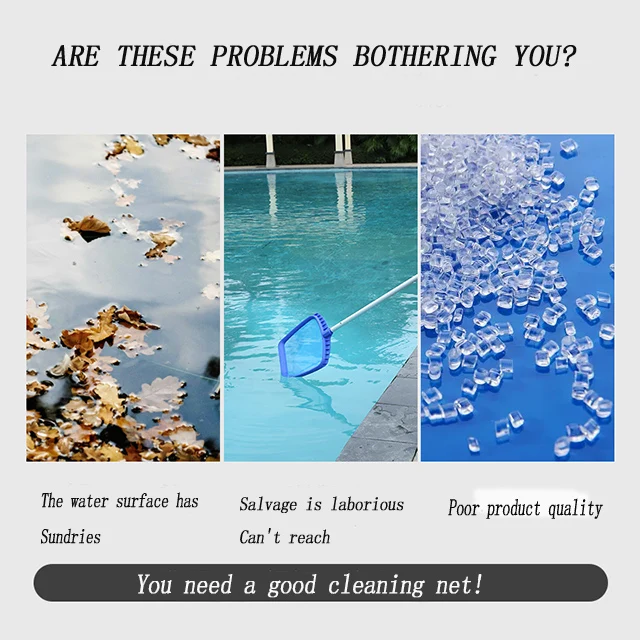 Professional Swimming Pool Cleaning Tools Durable Mesh Leaf Cleaner from Manufacturer Essential Pool Accessories