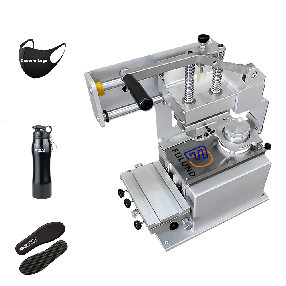 Cheap single color manual pad printing machine High precision single color pad printing machine for logo printing