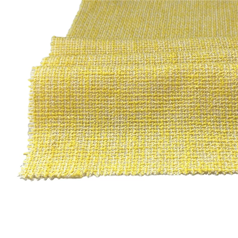 Оптовая продажа, твидовая ткань из смеси полиэстера и хлопка