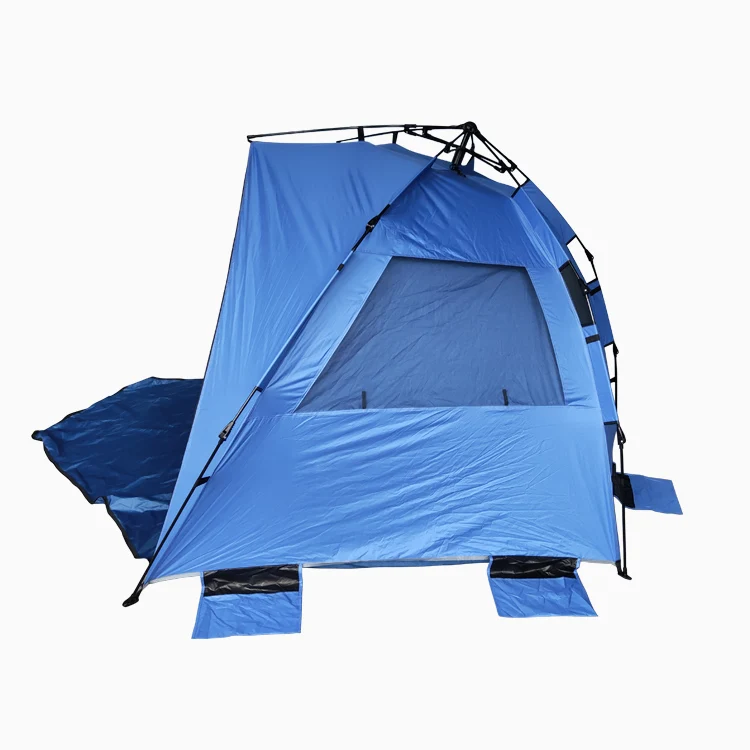 Beach Shade Tent SPF 50+ UV Protection Water-Resistant Pop Up Beach Tent For 3-4 Person