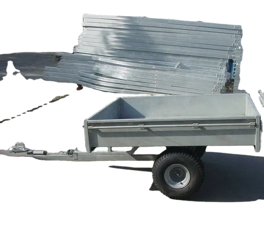 Hot Sale Small and Galvanized  ATV trailer CT0098