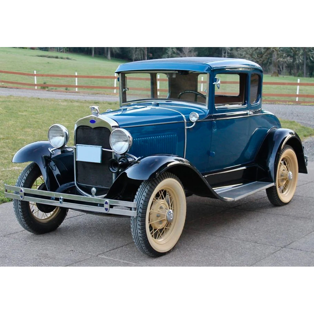 
Cross Stitch Embroidery Kits Wall Art Cars Canvas Paintings for Home Decor 