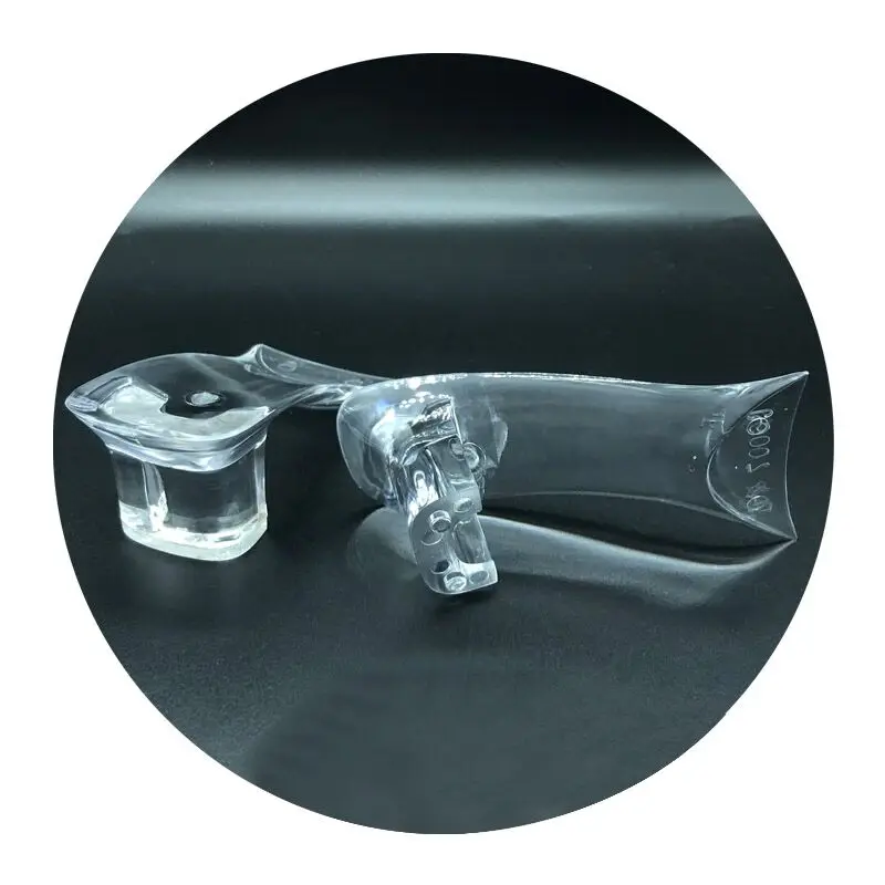 The bottom abdominal parts of the low heel shoes are 4.4CM high and the medium heel is made of PC material