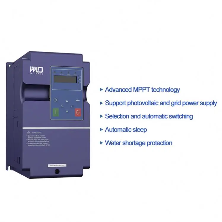 2020 New Design High Standard The Best Solar Pump Inverters 15Kw Factory Price For