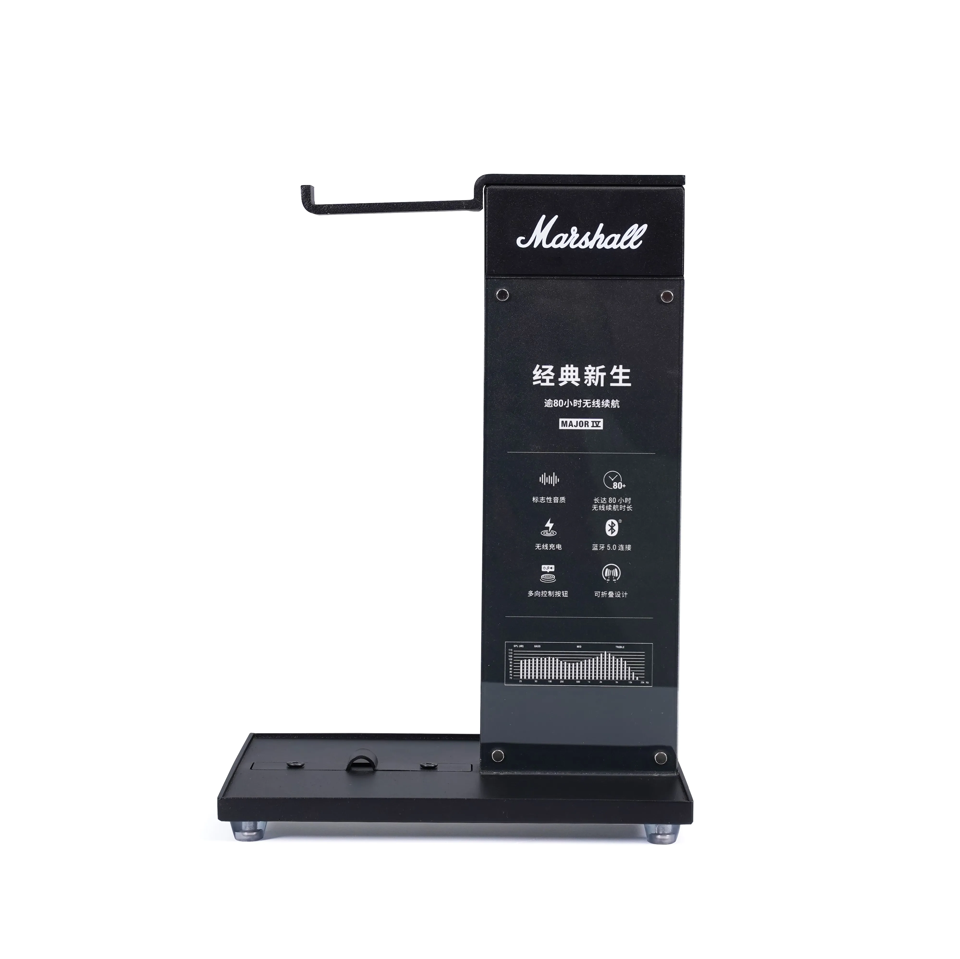 OEM Custom Sheet Metal Fabrication Laser Cutting Welding Bending Service For Metal Headphone Display Stand