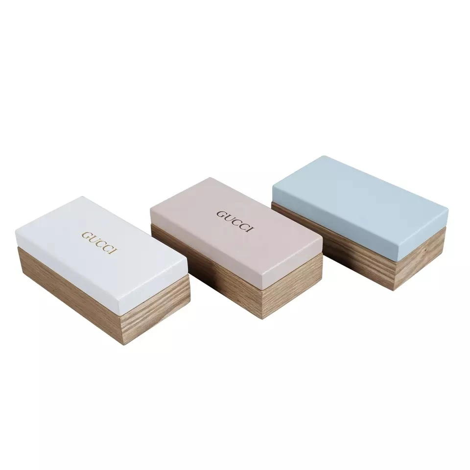 Luxury High Quality Wood Craft Perfume Box With Key Lock Customized Printed Wooden Perfume Bottle Case