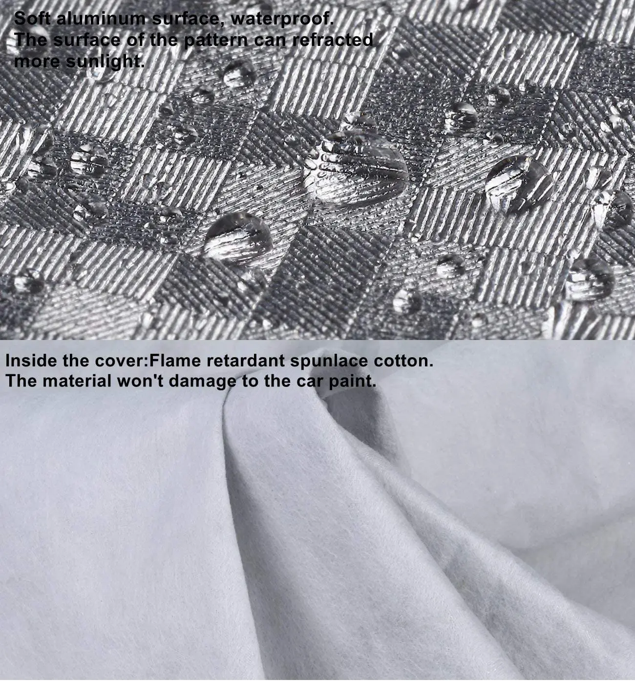 Customized half-car cover top waterproof Windscreen Dustproof Windscreen cover snow winter summer (SUV YL)