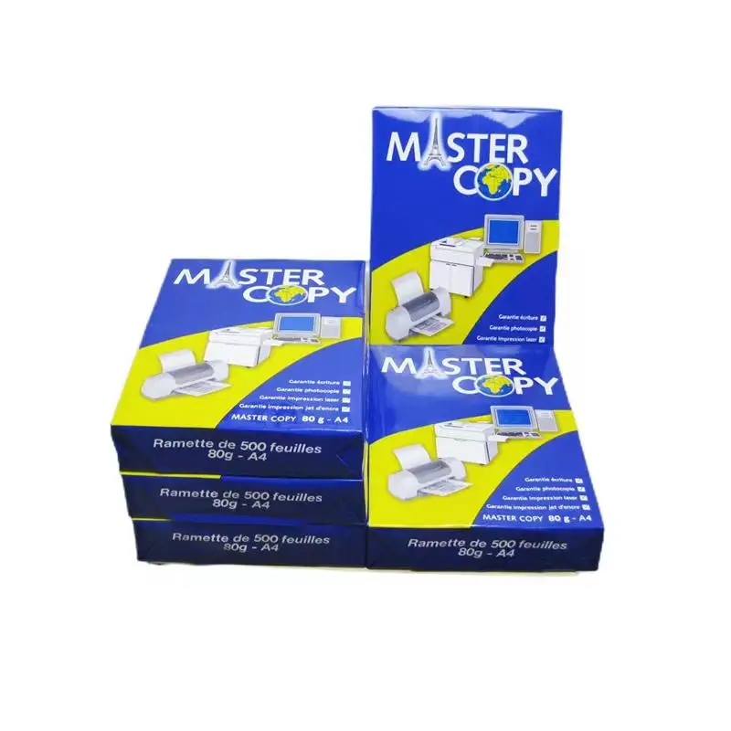 Multipurpose Paper Copy Pulp Print Size Copypaper Fax Laser Paper Jumbo Roll 80gsm 500 Sheets Bond A4 Paper