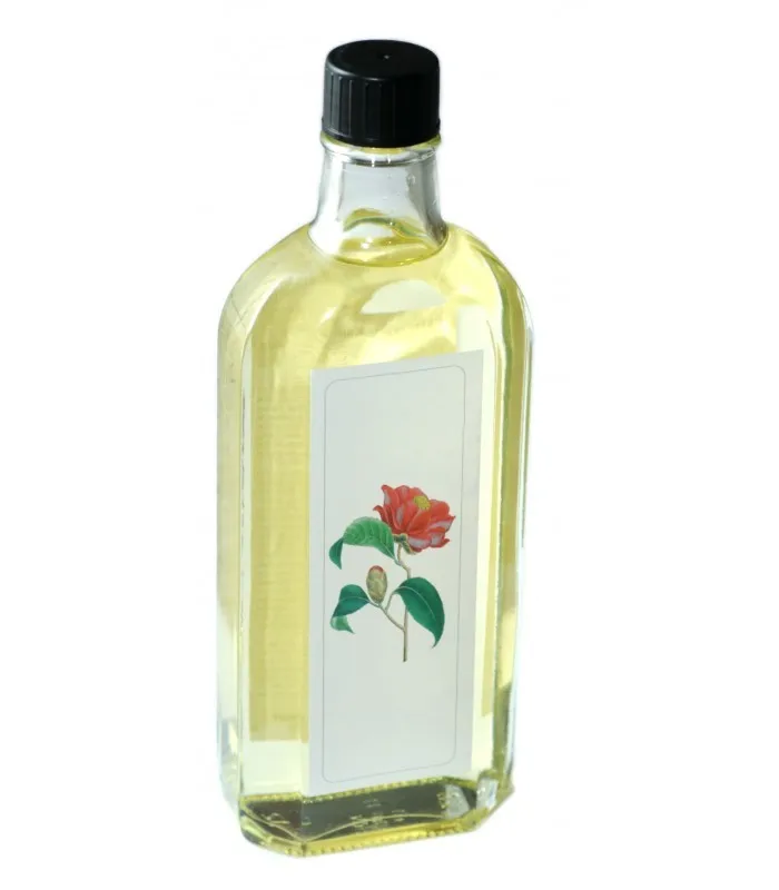 Изысканная желтая светлая бутылка, упаковка для ароматерапии, органическая косметика, масло семян камелии