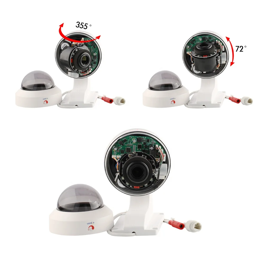 Hot Seller 4x Zoom All Metal Housing Cctv Camera Waterproof Wired Wireless Dome Camera 2MP Intelligent Ip Cameras Ptz