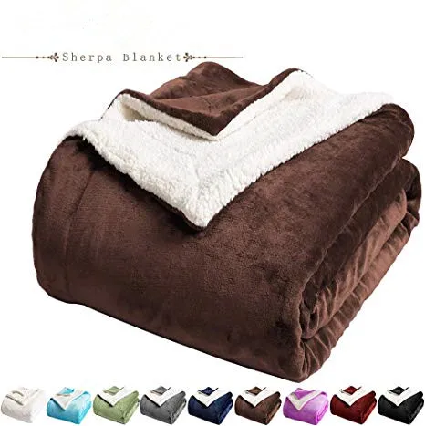 Sherpa Fleece  Blanket Super Soft Fuzzy Plush Warm Cozy Fluffy Microfiber Throw  blanket