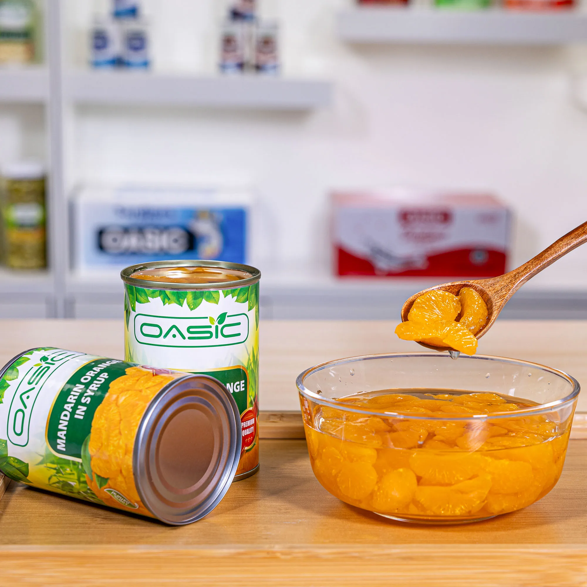 Wholesale Canned Mandarin Orange in Light Syrup Popular China OEM Canned Fruit Canned Satsuma