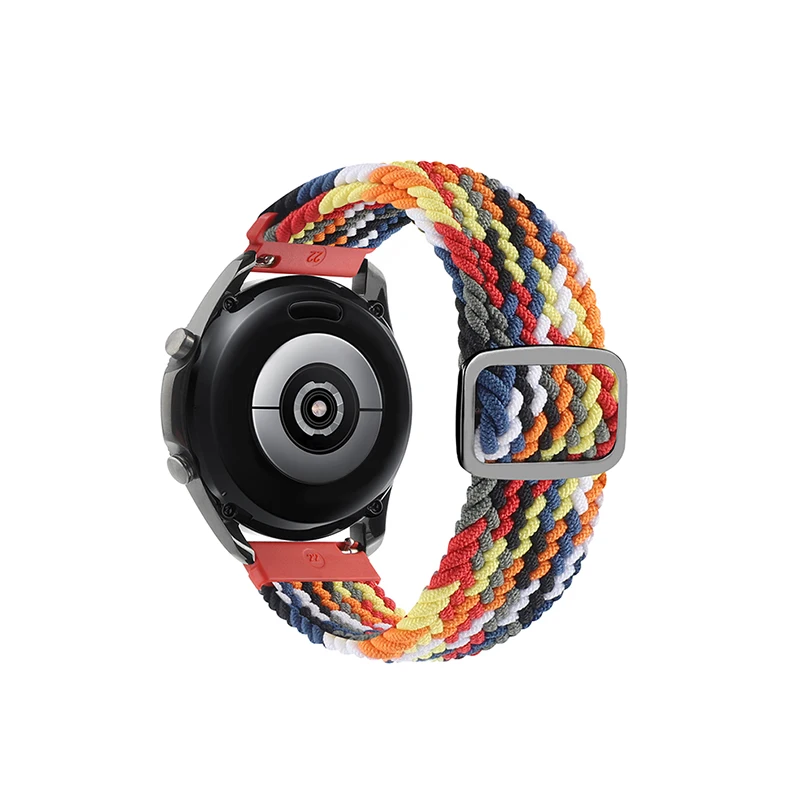 Classic transparent white 20mm 22mm silicone nylon metal tpu leather bands for samsung galaxy gear s2 active 2 3 watch 46mm band