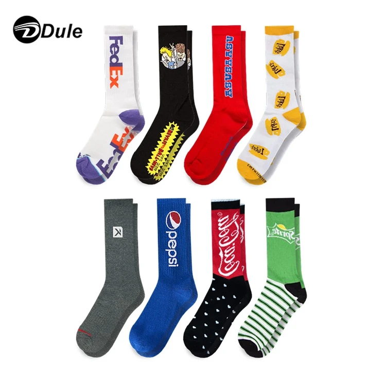 
white black oem custom design men crew sport sock with logo custom socks bamboo cotton fashion sox custom sock for women and men 