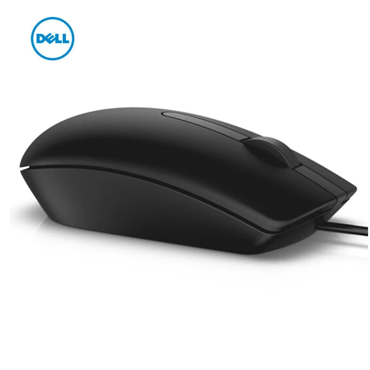 Кабель для компьютерной мыши Dell MS116 настольный компьютер офисный ноутбук дома черный/белый