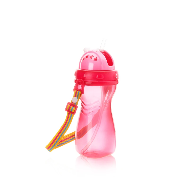 2023 New Design Water Bottles Of Prevent Splashing With Leak-Proof Silicone Spout For Toddlers
